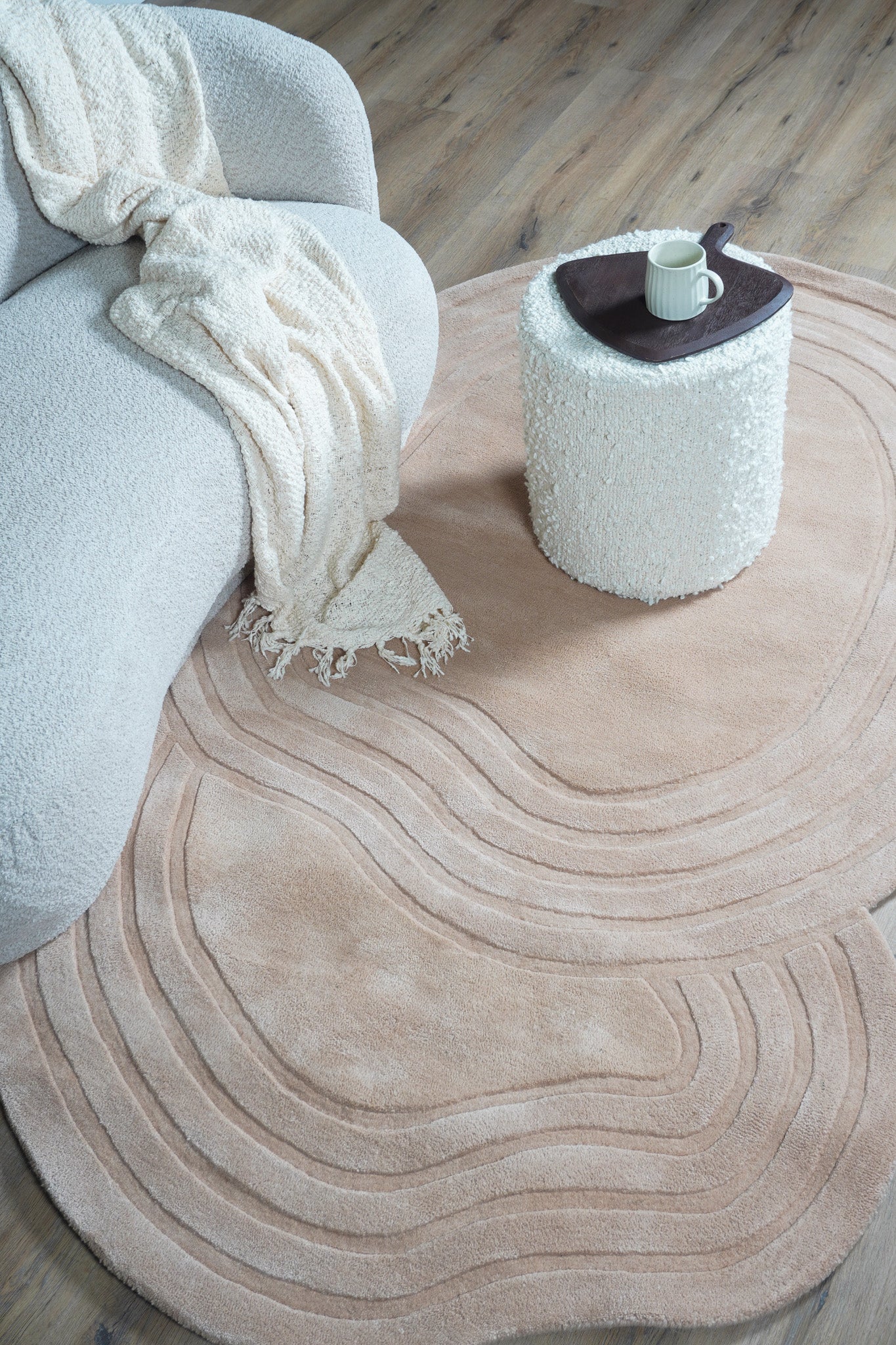 Vloerkleed Zayn - Beige - view 2