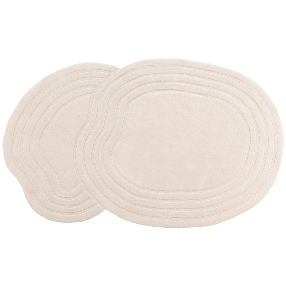 Vloerkleed Zayn - Beige - Beige Organisch