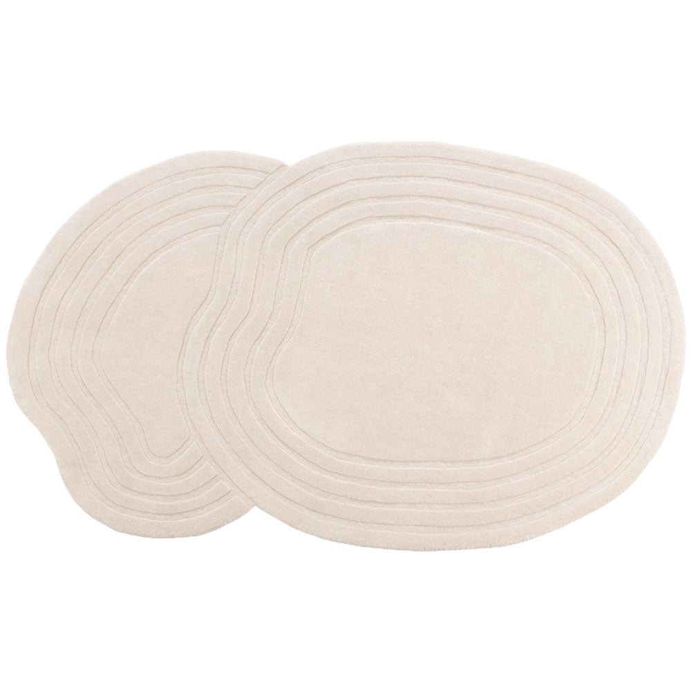 Vloerkleed Zayn - Beige - Beige Organisch