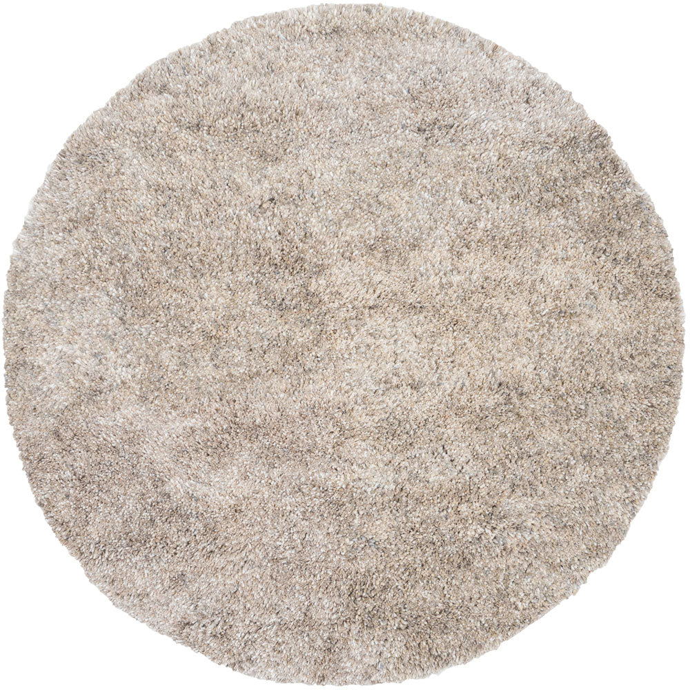 Vloerkleed Zumba Beige Rond - Beige Rond