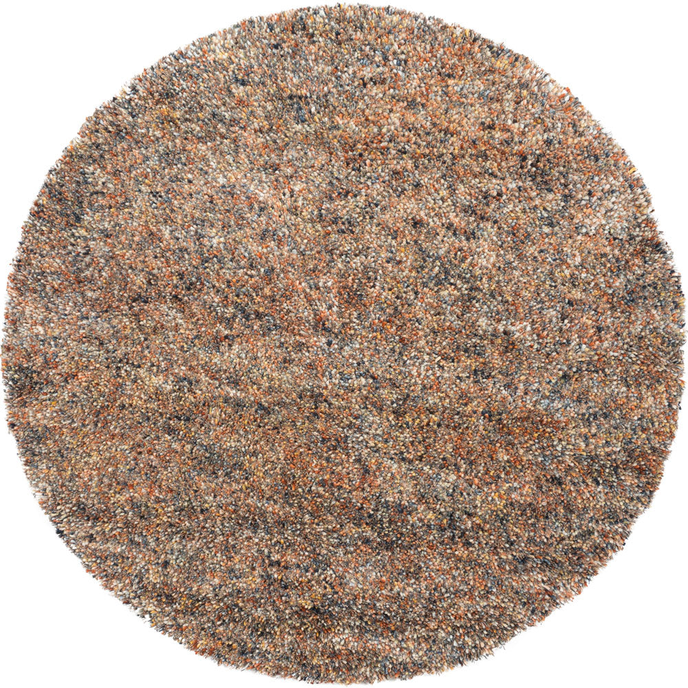 Vloerkleed Zumba Multicolor 501 Rond - Rood Rond