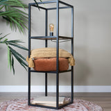 Vloerkleed Nora Bruin Rond - view 3