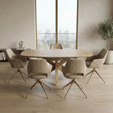 Tafel Tim - Deens Ovaal - Massief Eikenhout