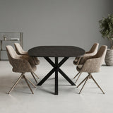 Etna Black Keramische tafel
