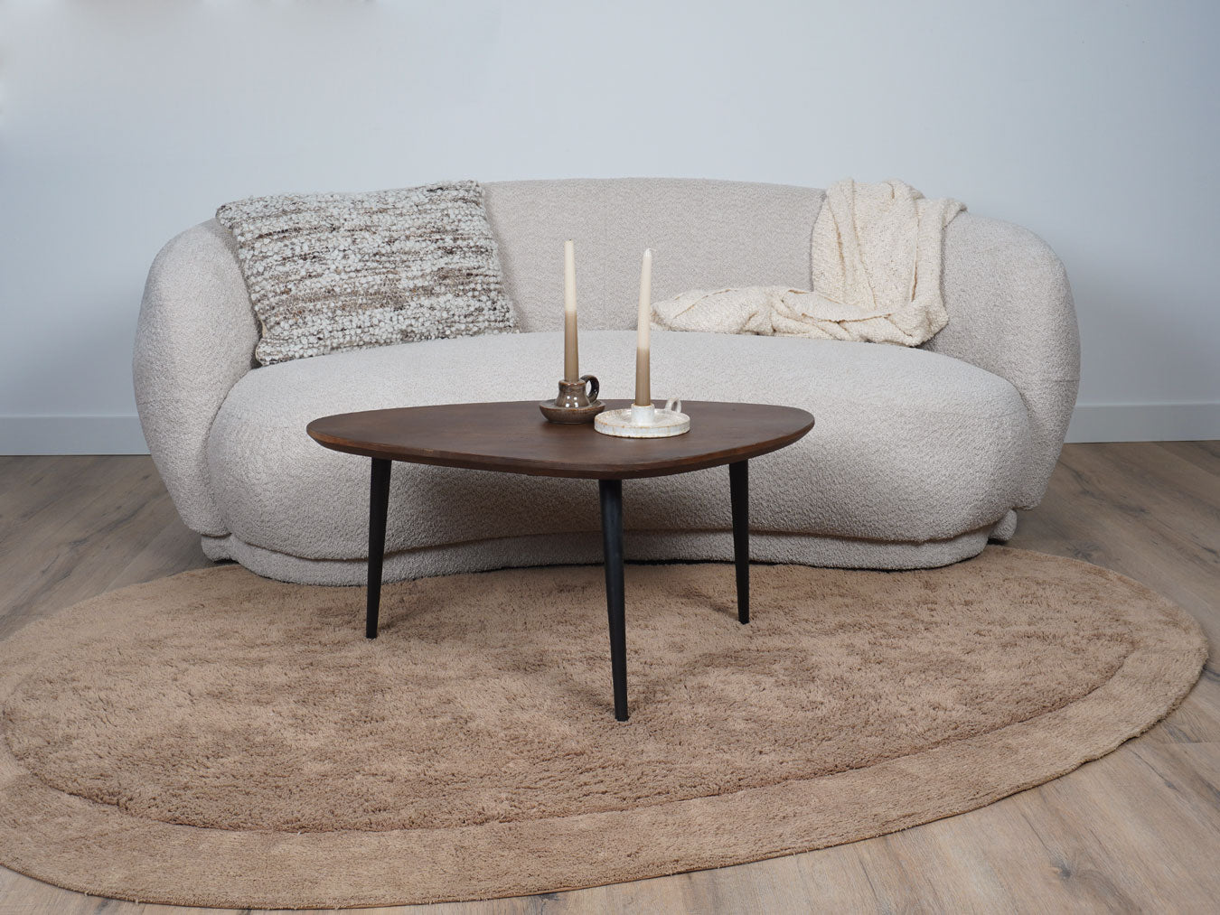Vloerkleed Bodi - Taupe - view 2