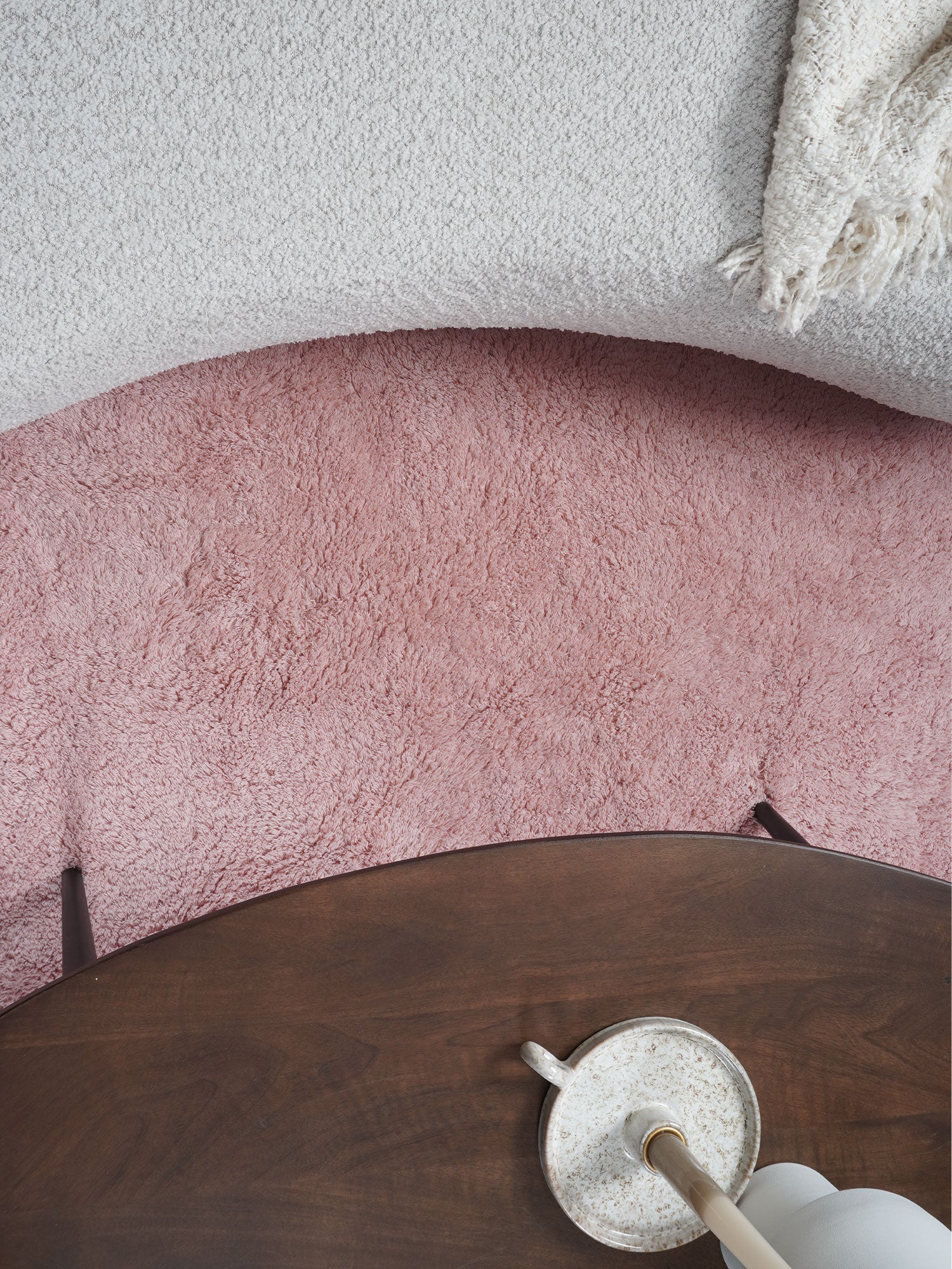 Vloerkleed Beach - Pink - view 3