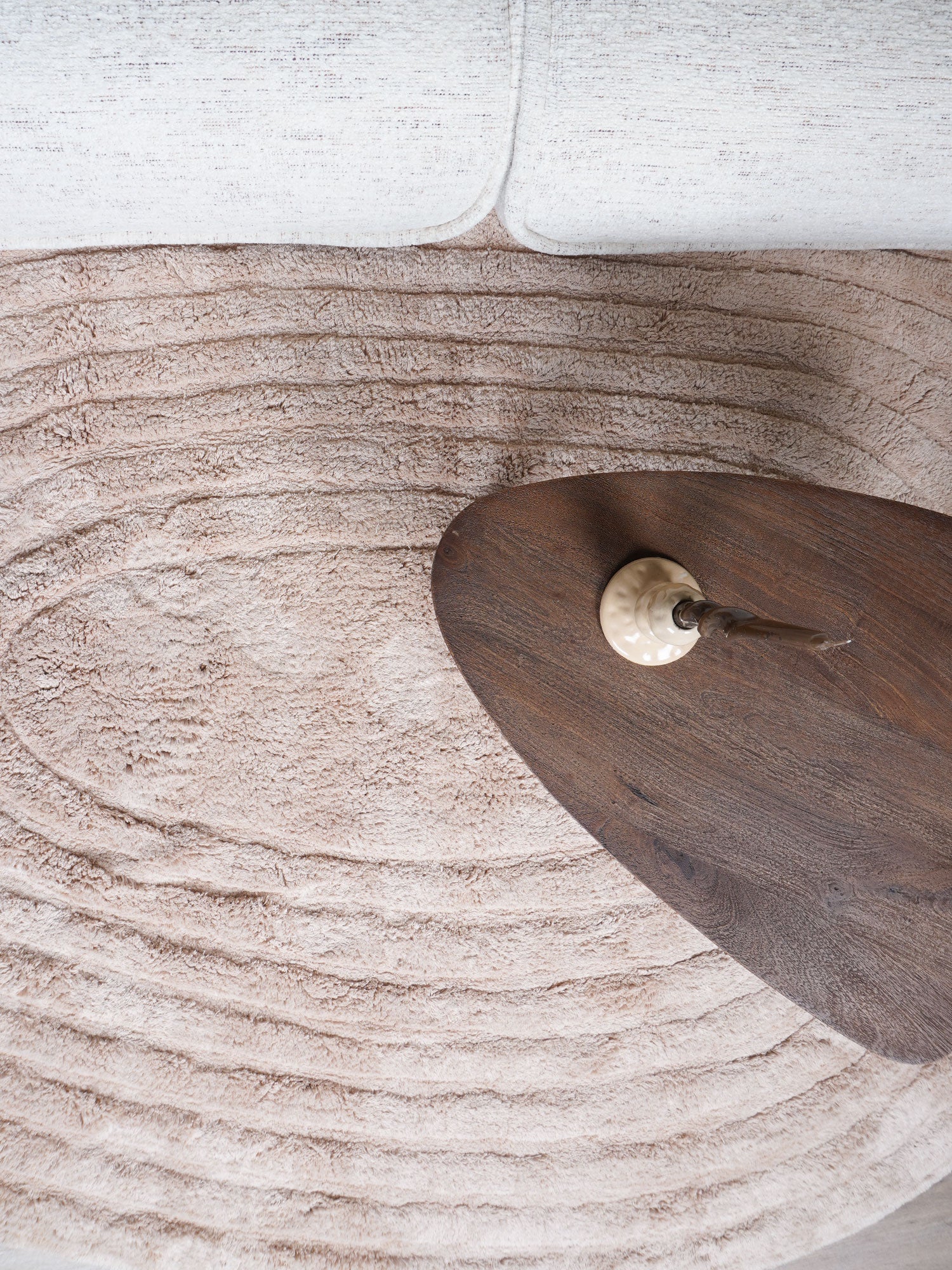 Wasbaar Vloerkleed Oliver - Beige - view 2