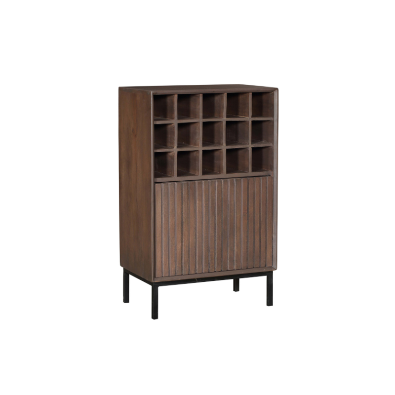 Wine cabinet Madison Walnut