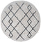 Vloerkleed Medina Cream Rond - Wit Rond