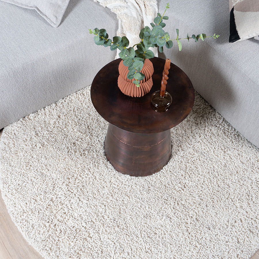 Vloerkleed Berbero Peloso Beige 101 Rond - view 2