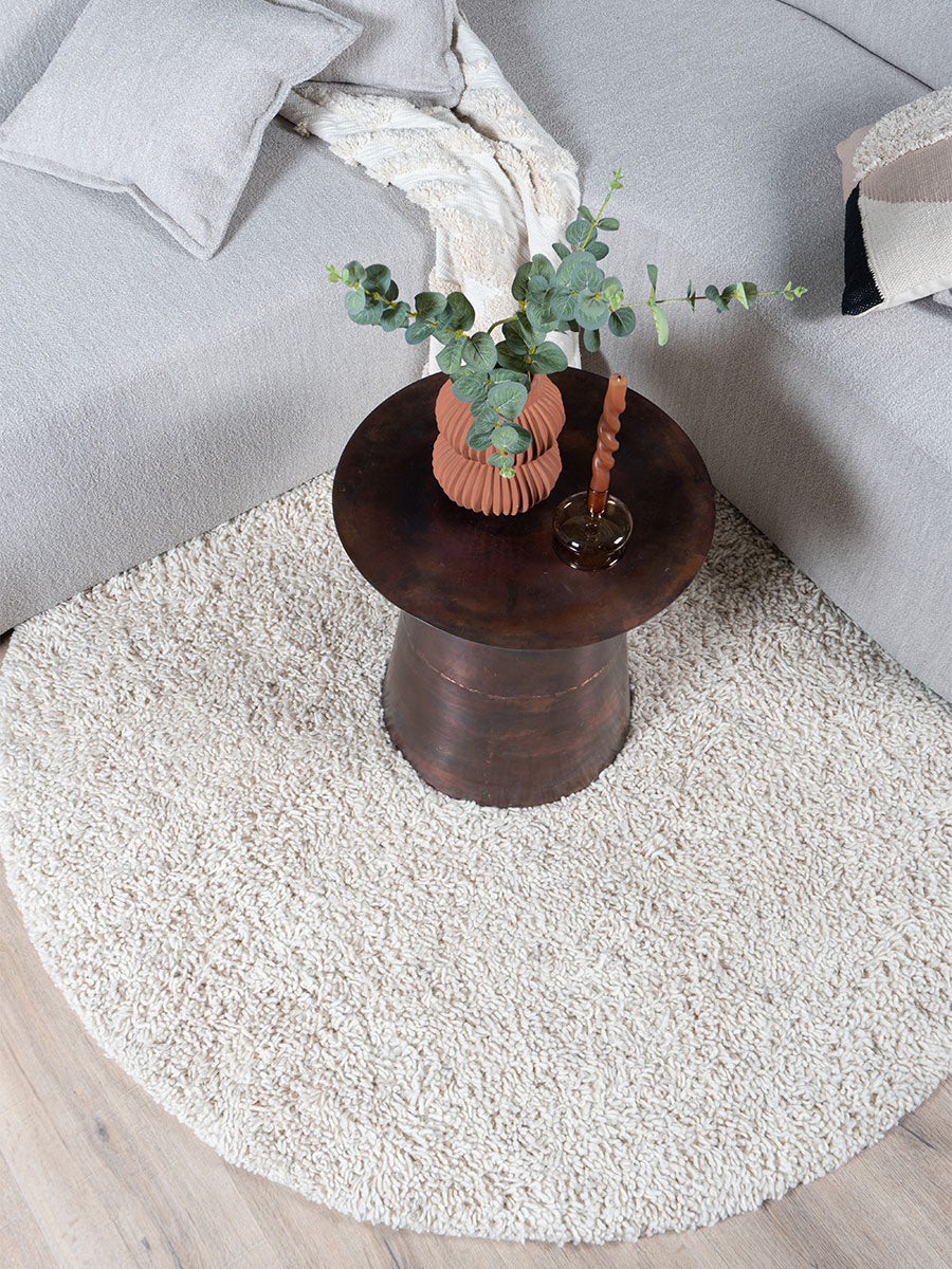 Vloerkleed Berbero Peloso Beige 101 Rond - view 2