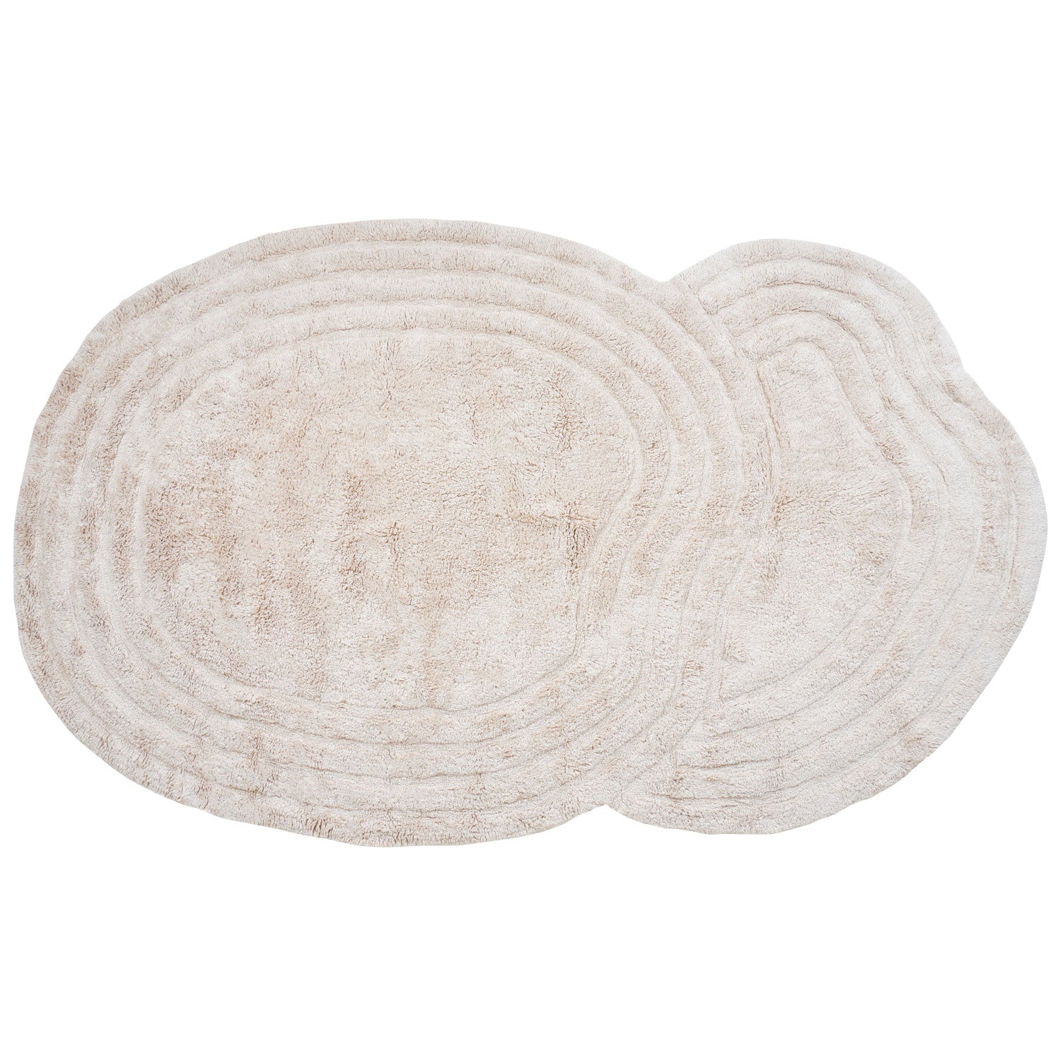 Wasbaar Vloerkleed Zayn - beige - Beige Organisch