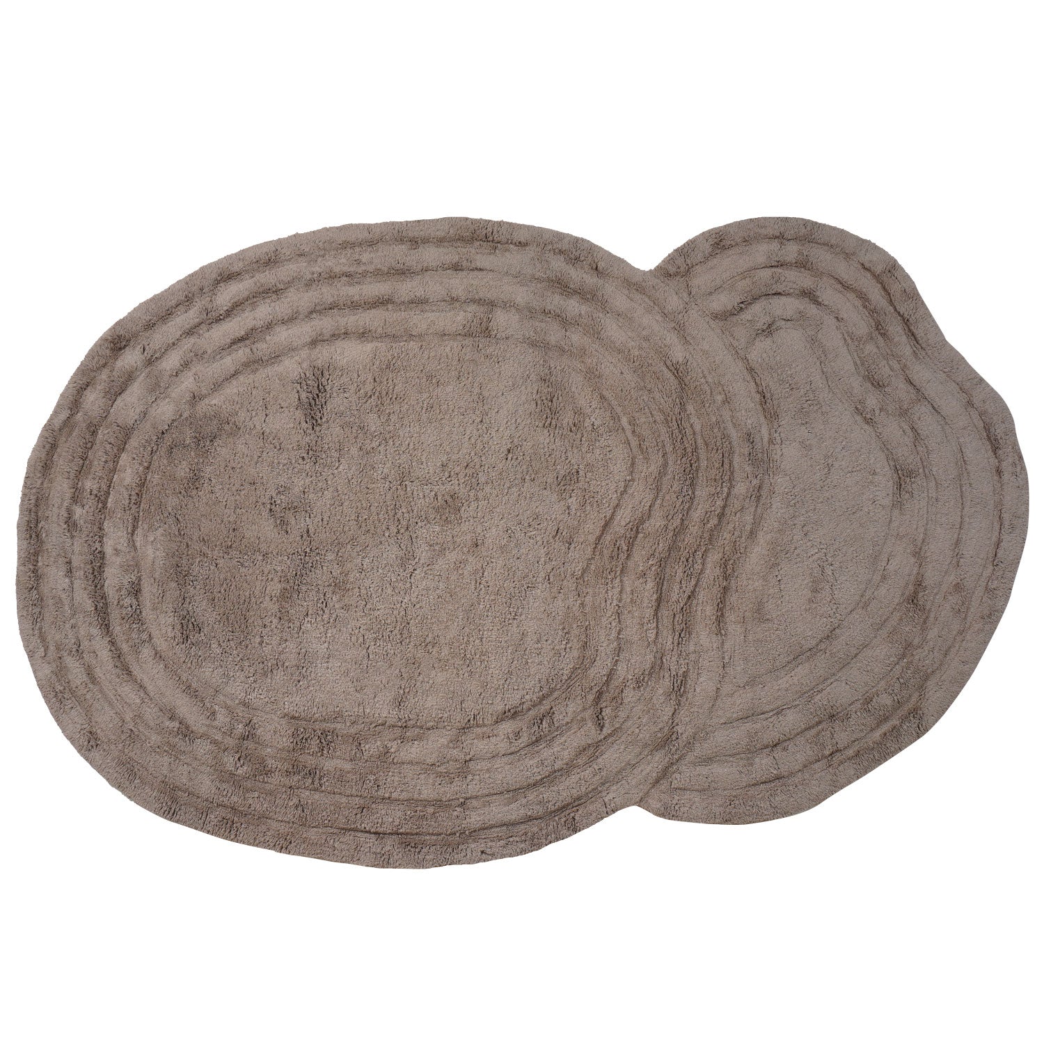 Wasbaar Vloerkleed Zayn - taupe - Taupe Organisch
