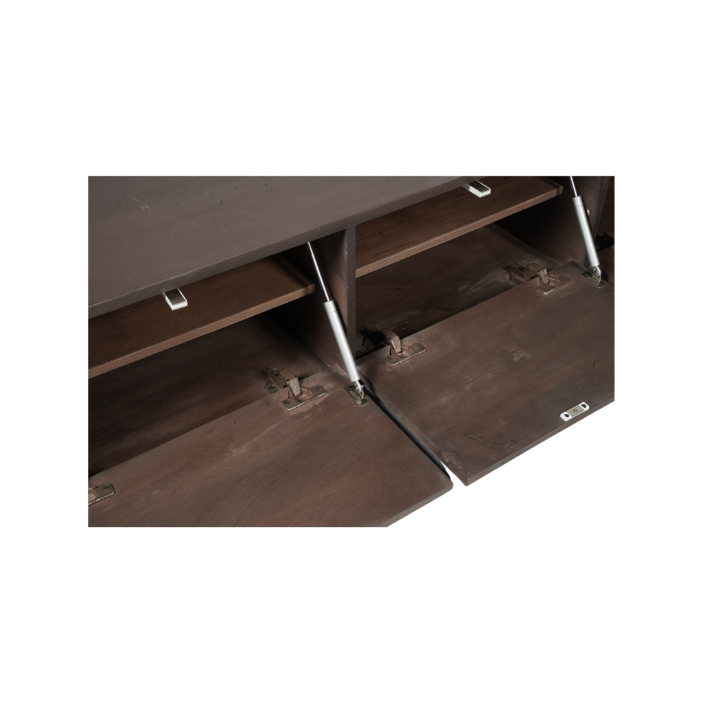 Zwevend tv-meubel Vision Walnut | 120 cm